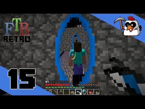 FTB Retro - Díl 15. - Portal Gun - Nakashi [CZ]
