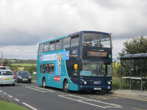 [THRASH] Arriva North East 7426 LJ55BRX on X93 to Whitby 20170824