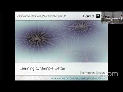 Eric Vanden-Eijnden: Enhancing Markov Chain Monte Carlo Sampling Methods with Deep Learning