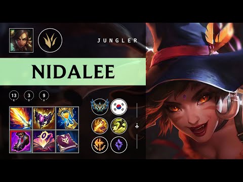 Nidalee Jungle vs Qiyana - KR Challenger Patch 25.22