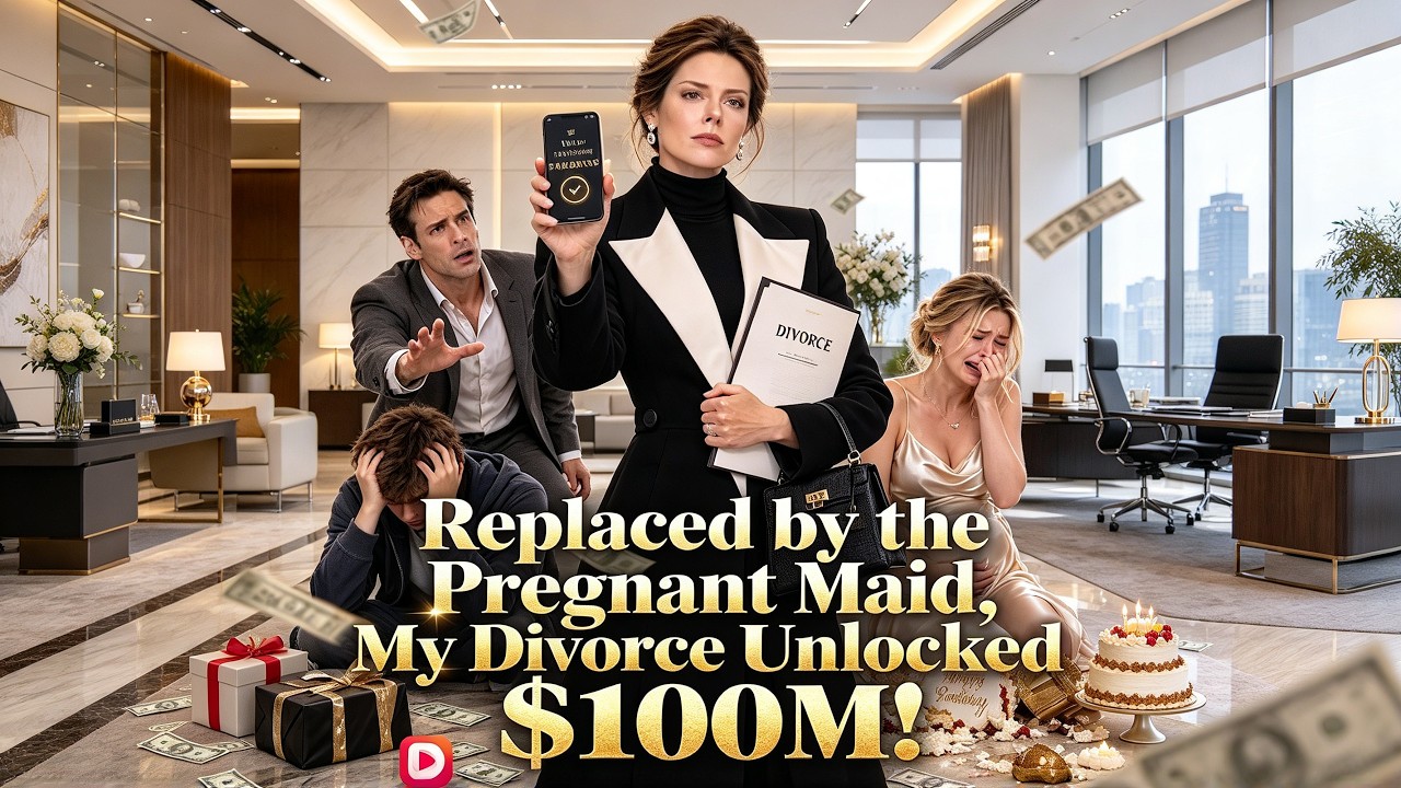 Replaced by the Pregnant Maid, My Divorce Unlocked $100M | #drama #dramabox