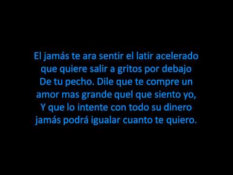 Palabras mudas con letra