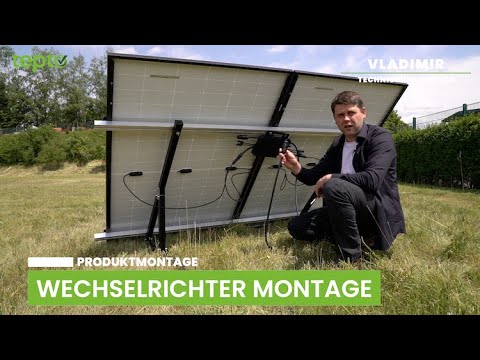 Mount inverter to an aluminum rail