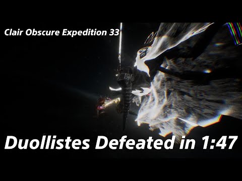 Clair Obscur Expedition 33 - Duollistes - NG+2 - Verso Solo - Fastest Kill (1:47) (New Record)