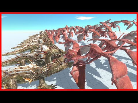10x HYDRA VS 60x WYVERN - ANIMAL REVOLT BATTLE SIMULATOR