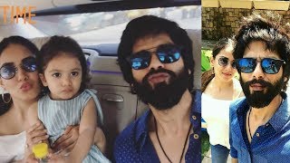 Aww!Shahid Kapoor spends weekend with daughter Misha and wife Mira for shopping