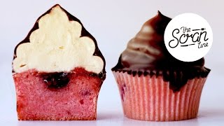 RASPBERRY HI HAT CUPCAKES - The Scran Line