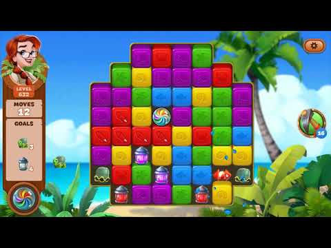 Lost Island Blast Adventure Level 632 - No Boosters