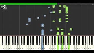 Livin' For You - Boston | Adelina Piano synthesia tutorial