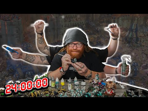 Painting TWO Miniature Armies in 24 HOURS