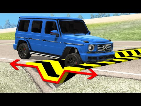 Cars vs Reverse Speed Bump #2 – BeamNG.Drive