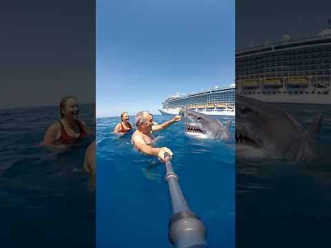 Shark Surprised Them!