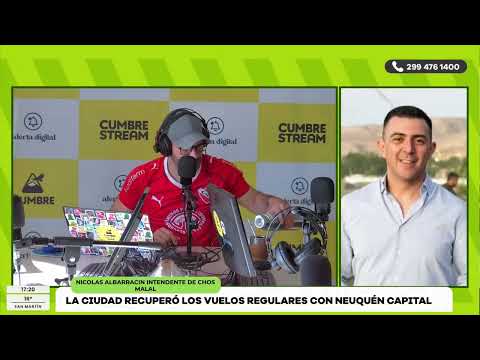 CHOS MALAL RECUPERÓ LOS VUELOS REGULARES CON NEUQUEN CAPITAL | MAS VALE TARDE