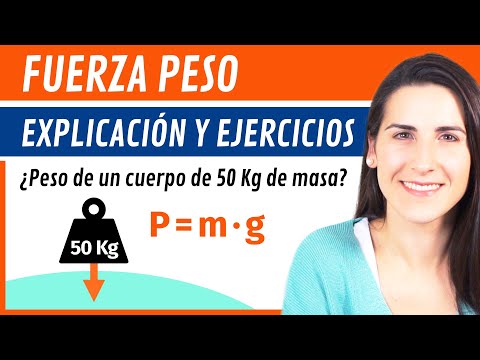 Fuerza PESO 🌍 Características, Fórmula y Ejercicios
