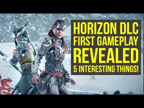 Horizon Zero Dawn DLC Gameplay Revealed - 5 INTERESTING THINGS (Horizon Zero Dawn Frozen Wilds) Video