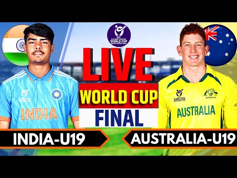 India vs Australia U19 World Cup Final | U19 World Cup Live Commentary | IND U19 vs AUS U19, Inngs 2