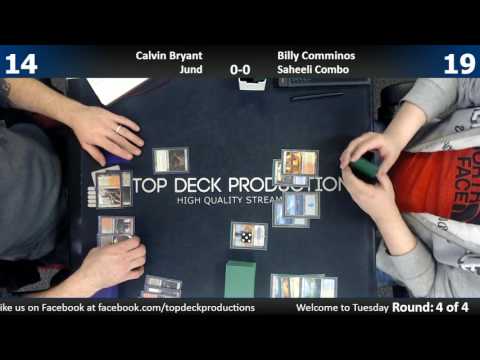 Modern 1/31/17 Calvin Bryant (Jund) vs. Billy Comminos (Saheeli Combo)