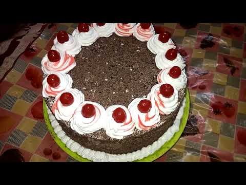 Black forest cake design / Nilofar ka Nazariya