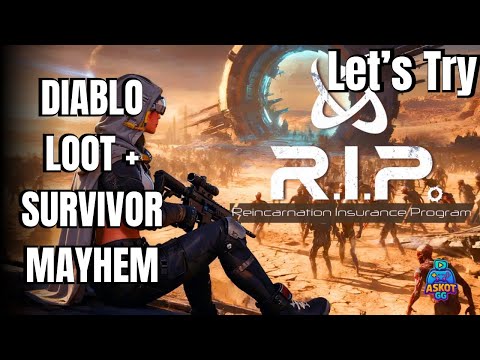 Diablo Loot Meets Bullet-Hell Swarms | Let’s Try: R.I.P. – Reincarnation Insurance Program