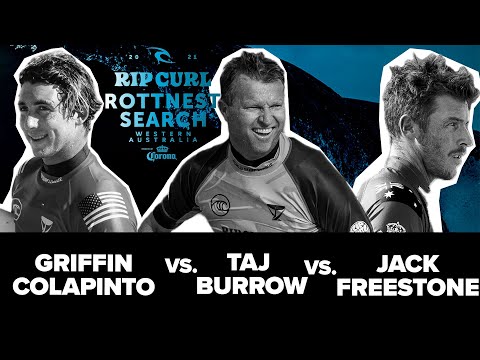 Griffin Colapinto / Taj Burrow / Jack Freestone HEAT REPLAY Rip Curl Rottnest Search