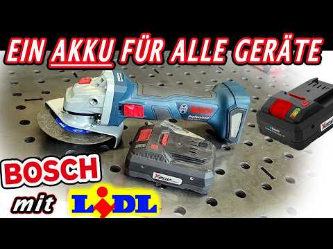 AKKU ADAPTER - jedes Gerät mit jedem AKKU benutzen