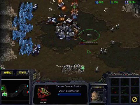 TvZ on Heartbreak Ridge vs TerranStacraft 1/2