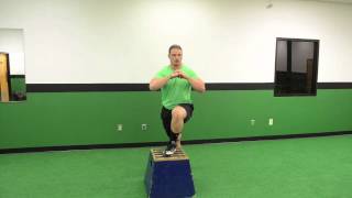 317. Bodyweight Cross Over Step Up