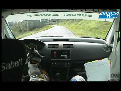 Suzuki Rally Cup Onboard during the Mont Blanc Rally 2009