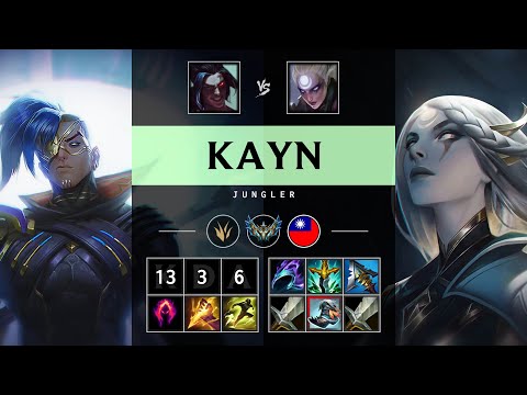 Kayn Jungle vs Diana - TW Challenger Patch 25.15