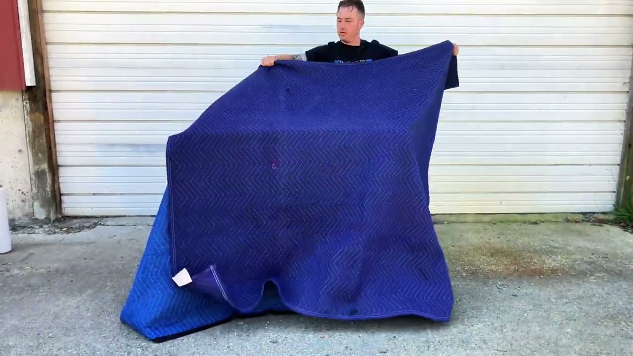 How to Wrap and Pad a Medium Size Dresser | Professional Moving Tips by Backbreakers