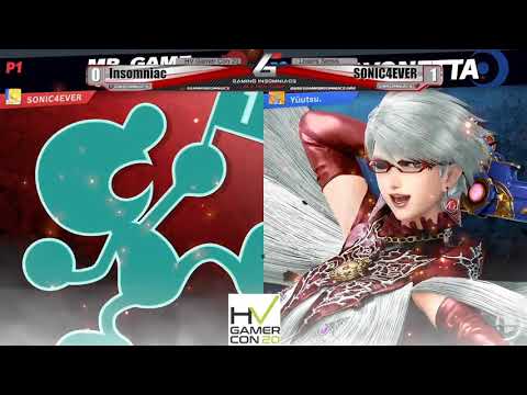 HV Gamer Con 20 Losers Semis - insomniac (Bayonetta) Vs. Maister (Game & Watch) - SSBU
