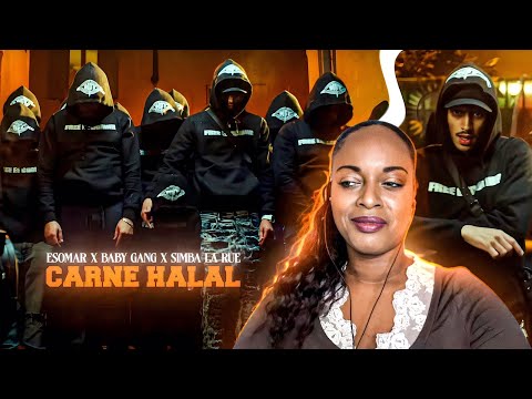 Escomar - Carne Halal feat. Baby Gang & Simba La Rue (Official Video) Reaction 🔥