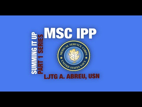 MSC Summary Video for Part 1