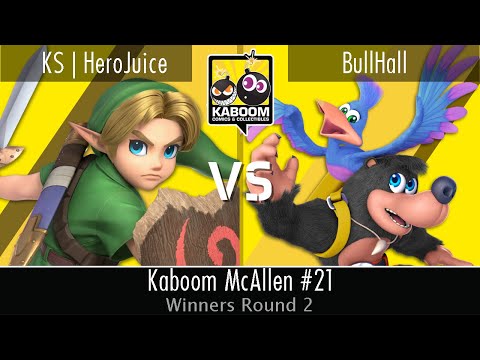 KS | HeroJuice (Young Link) vs BullHall (Banjo & Kazooie) - WR2 - Kaboom McAllen #21