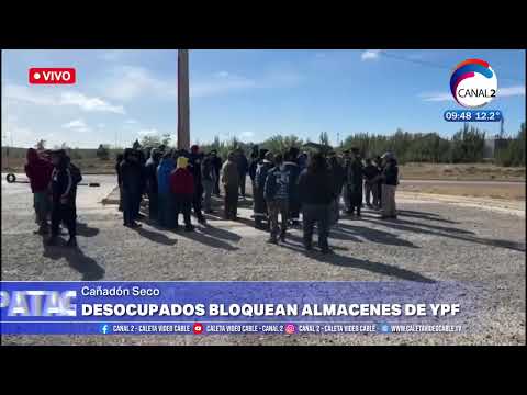 Desocupados bloquean almacenes de YPF