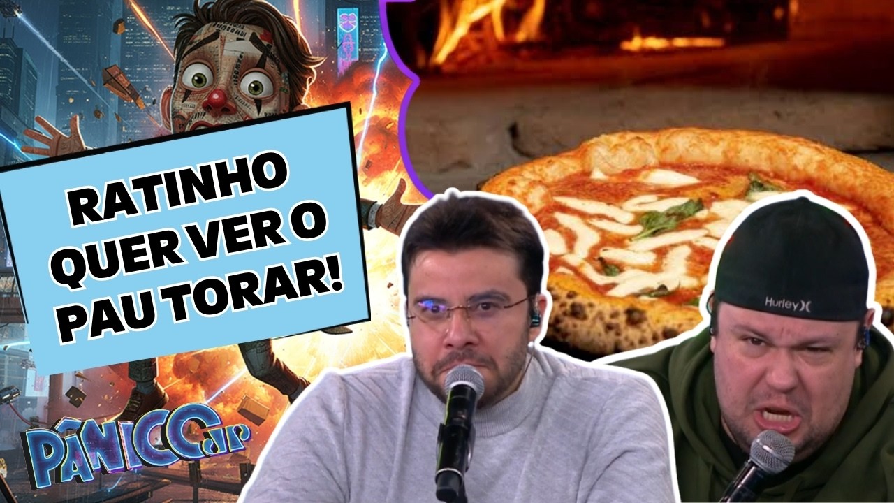 RATINHO SURTA COM PIZZA DO STF E OLAVITO DE CARVALHO EXPÕE BRIGA DE BARRIGUDOS!