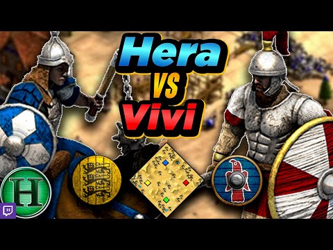 Bulgarians vs Goths | 1v1 Arabia | vs Vivi | AoE2