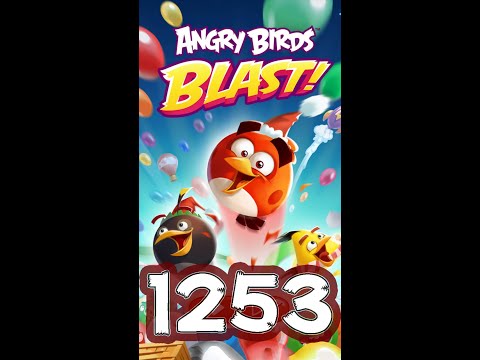 【ABB】アングリーバードブラスト　レベル1253　ハード　－　Angry Birds Blast  Level 1253  - iOS/Android
