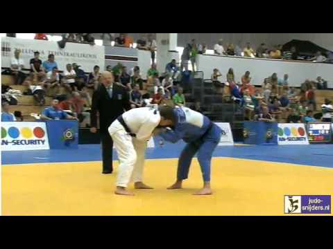 Judo 2013 European Men Tallinn: Kops (NED) - Bruno (ITA) [-66kg]