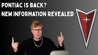 Is PONTIAC Making a Comeback in SOON?