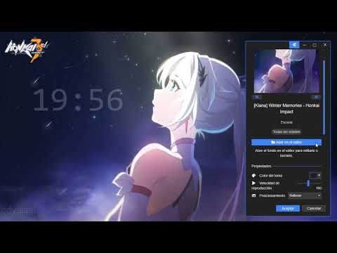 Wallpaper Engine | [Kiana] Winter Memories | Honkai Impact 3rd