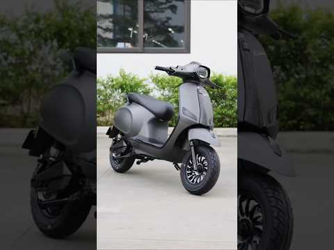 Xe máy điện YAKA LAVIA SX xám nhám