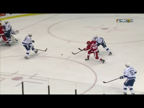 Nyquist/Zetterberg/Quincey Goals vs TB - 10/13/15