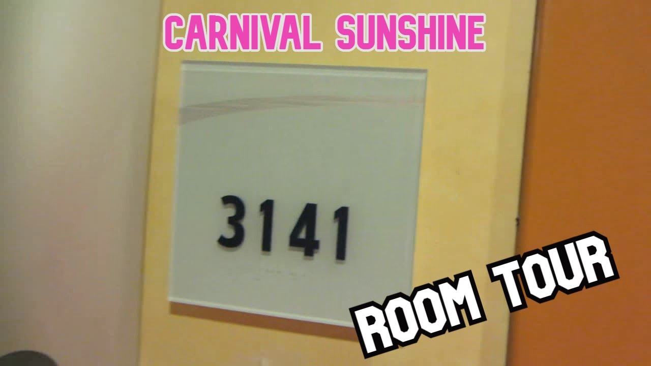 Carnival Sunshine - Cabin 3141 - Video 1