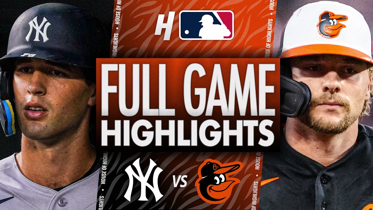 ⚾ [MLB] 2026.08.20 뉴욕 양키스 6-1 볼티모어 하이라이트