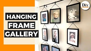 Gallery Wall DIY - Hanging Pictures Without Nails