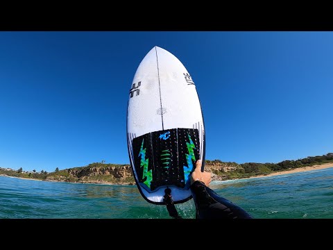 POV SURFING THE FASTEST NEW BOARD! BIG AIRS & TURNS (RAW)