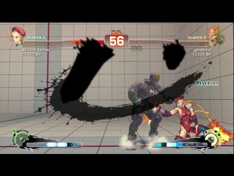 SSF4: Alioune (Cammy) VS gorefrost (Dhalsim)