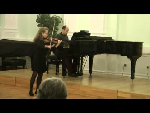 Sara Valencia - Mendelssohn Violin Concerto in E minor, Op. 64