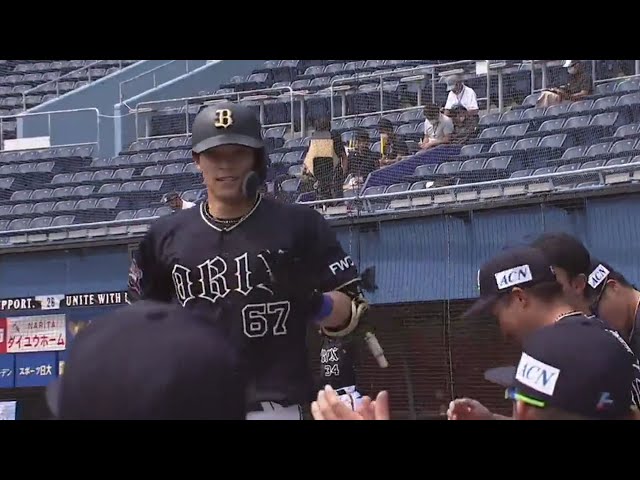 【1回表】オリックス・中川 連敗脱出へ勢いをつける先頭打者HR‼ 2020/6/27 M-B